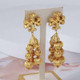 Tory Burch Roxanne Tassel Rolled Brass Drop Earrings - Clip on, Post back