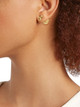 Tory Burch Roxanne 18K Gold Plated Double Stud Earrings