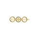 Tory Burch Miller Pave Crystal Hair Clip Barrette - Gold