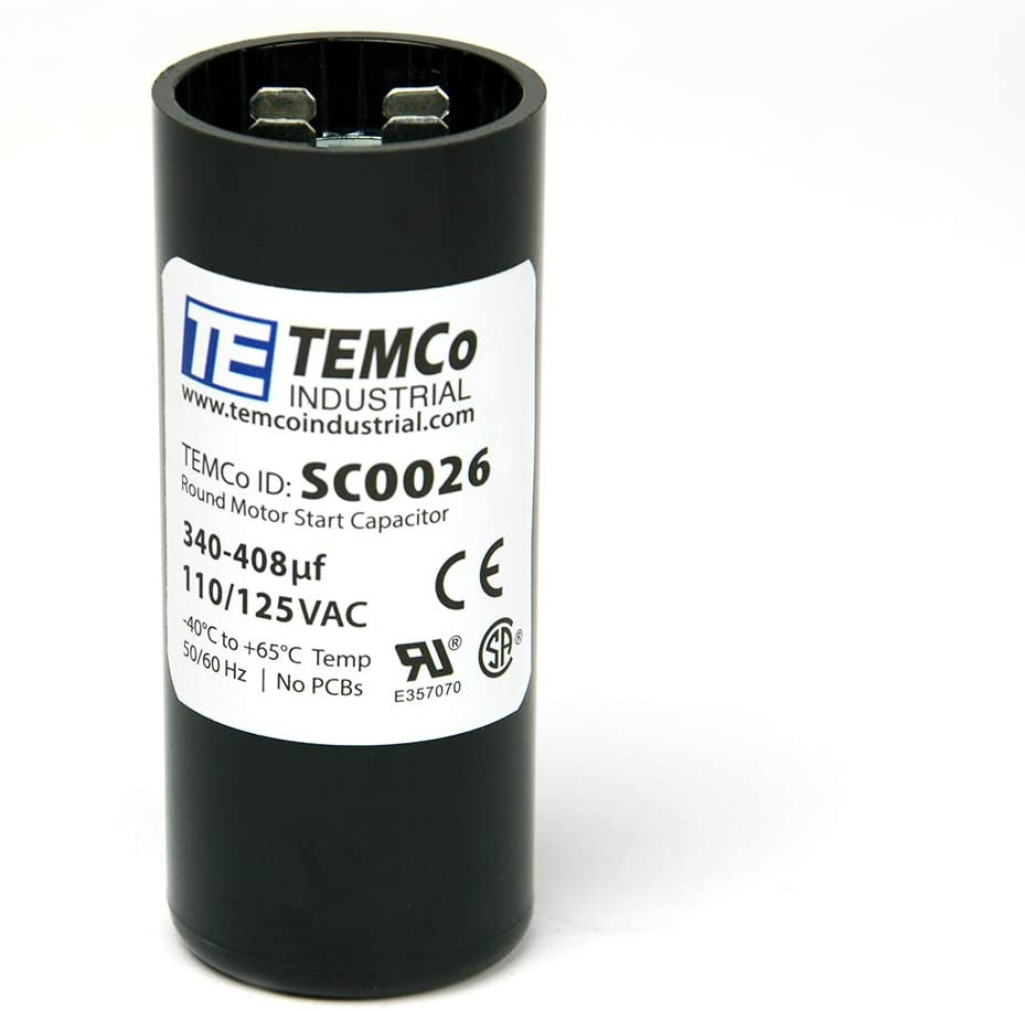 Condensateur De Démarrage Moteur 340-408uF/Mfd 125V 50/60Hz - Modèle CD60 - Neuf - Marque Uxcell