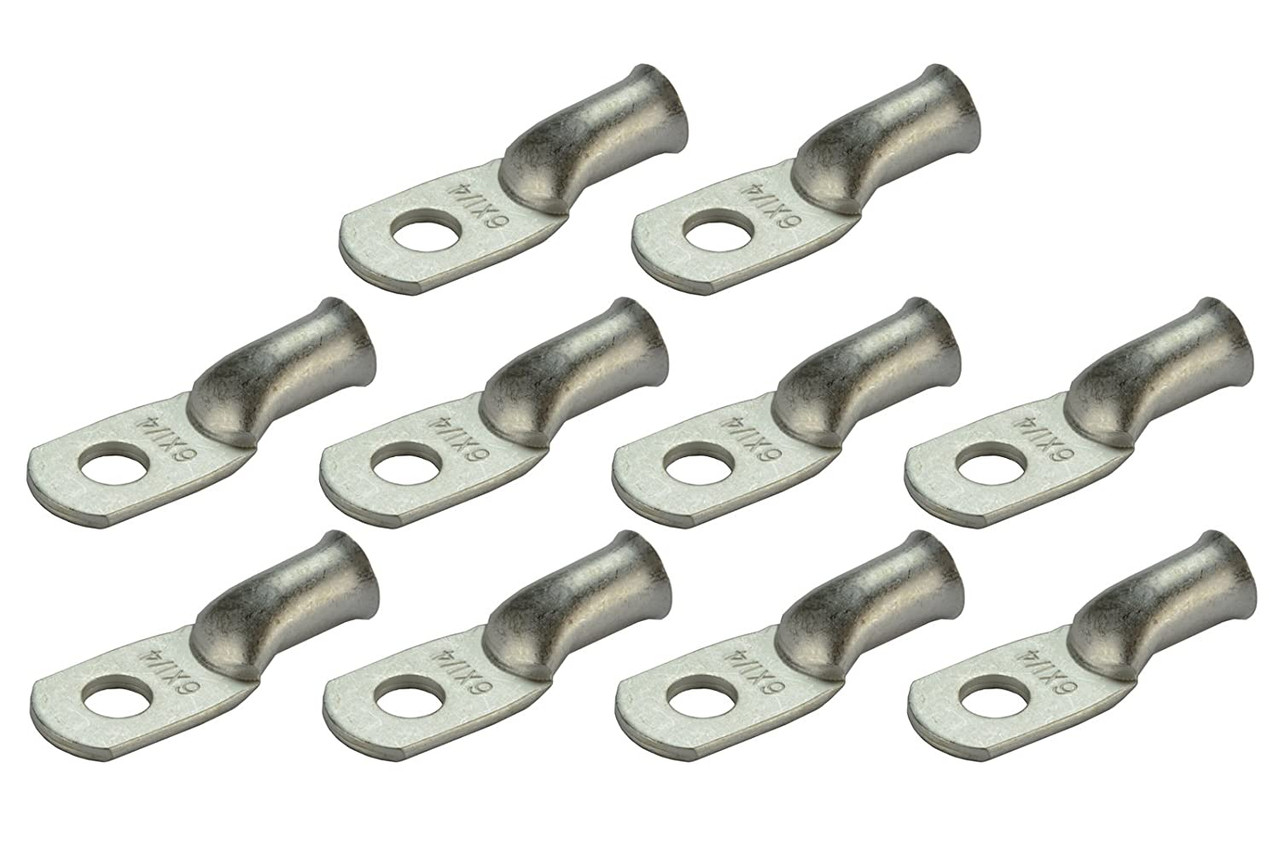 ACE E-Copper Tinned Copper Tubular Cable Lugs Without Inspection Hole N Series 21960285088