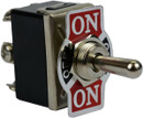 Heavy Duty 20A 125V (ON)-OFF-(ON) DPDT 6 Terminal Momentary 2 SIDE Toggle Switch