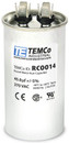 AC Electric Motor Run Capacitor RC0014 - 45 uf (mfd) 370 VAC Round HVAC