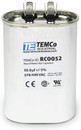 AC Electric Motor Run Capacitor RC0052 - 50 uf (mfd) 370/440 VAC Oval HVAC