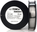 33 AWG 8 oz Kanthal A-1 round resistance wire.