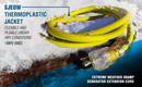 Cold Weather Generator Extension Power Cord  - 40 ft. Yellow