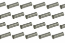 4 AWG Tin Plated Copper Butt Splice Connector - 50 Pack