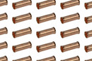 1 AWG Bare Copper Butt Splice Connector - 100 Pack