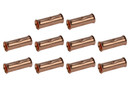 1/0 AWG Bare Copper Butt Splice Connector - 10 Pack
