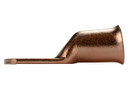 Bare Copper Ring Terminal - 4/0 AWG, 3/8" Hole (5 Pack)