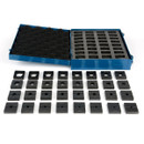 TEMCo TH0415 32-Pair Die Set for the TH0005 Hydraulic Cable Lug Crimper (Work with TH0400 Crimper)