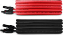 8 AWG Solar Wire Extension 60 Ft Black + 60 Ft Red with Staubli MC4 Connectors - Made in USA