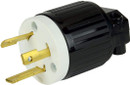 NEMA L5-30P Male Plug 30A 125V Locking UL Listed for Generator RV Camper Trailer