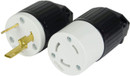 NEMA L6-30P Pair Plug 30A 250V Locking UL Listed for Generator RV Camper Trailer