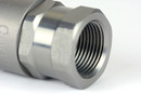 3/4" Female NPT Thread 1/2" Body Female Hydraulic Coupler ISO 16028 Flat Face Quick Connect