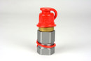 (HF0004 + HF0005) 3/4" Female NPT Thread 1/2" Body Pair Hydraulic Coupler ISO 16028 Flat Face Quick Connect