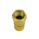 (HF0064 + HF0065) 3/8" Female NPT Thread 3/8" Body Pair Hydraulic Coupler ISO 7241B Ball Valve Quick Connect