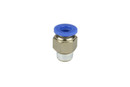 1/8" NPT to 1/4" Hose OD Pneumatic Air Quick Push to Connect Fitting