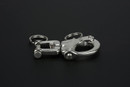 2-3/4" Jaw Swivel Snap Shackle 316 Stainless Steel for Sailboat Spinnaker Halyard