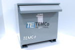 TEMCo Medium Voltage Transformer T38294 225 kVA, 2400 Primary Volts x 240 Secondary Volts, 60 Hz, Three Phase, Aluminum