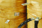TEMCo Medium Voltage Transformer T38307 300 kVA, 4160 Primary Volts x 600Y/347 Secondary Volts, 60 Hz, Three Phase, Aluminum