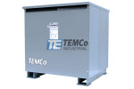 TEMCo Medium Voltage Transformer T38575 150 kVA, 7200 Primary Volts x 208Y/120 Secondary Volts, 60 Hz, Three Phase, Copper