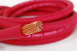 TEMCo WC0041 Welding Cable - 1/0 AWG 75 ft - Red