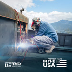 TEMCo 2/0 Gauge AWG 5 Ft Black + 5 Ft Red Flexible Pure Copper Made in USA Welding Cable Battery Wire - Heavy Duty Solar, Inverter, Car, RV, Truck
