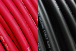 TEMCo WC0051 Welding Cable - 1/0 AWG 20 ft - 50% Red 50% Black