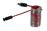 10 AWG Solar Panel Extension - 25 ft Red