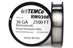 36 AWG 2500 ft Nichrome 60 resistance wire.