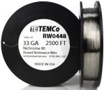 33 AWG 2500 ft Nichrome 80 resistance wire.