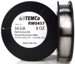 34 AWG 8 oz Nichrome 80 resistance wire.