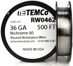 36 AWG 500 ft Nichrome 80 resistance wire.