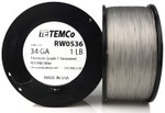 Titanium Wire 34 AWG RW0536 - 1 lb 16394 ft Surgical Grade 1 Non-Resistance AWG