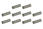 6 AWG Tin Plated Copper Butt Splice Connector - 10 Pack