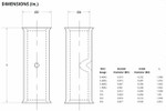 4 AWG Tin Plated Copper Butt Splice Connector - 100 Pack