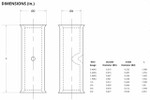 1 AWG Tin Plated Copper Butt Splice Connector - 10 Pack