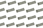 2/0 AWG Tin Plated Copper Butt Splice Connector - 100 Pack