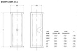 3/0 AWG Tin Plated Copper Butt Splice Connector - 25 Pack