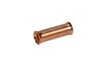 2 AWG Bare Copper Butt Splice Connector - 5 Pack