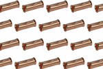 1/0 AWG Bare Copper Butt Splice Connector - 50 Pack