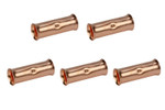 4/0 AWG Bare Copper Butt Splice Connector - 5 Pack