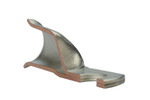 Tin Plated Copper Ring Terminal - 4 AWG, 1/4" Hole (5 Pack)