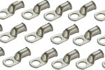 Tin Plated Copper Ring Terminal - 1/0 AWG, 1/2" Hole (25 Pack)