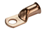 Bare Copper Ring Terminal - 4/0 AWG, 1/2" Hole (25 Pack)