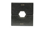 TH0005 single size Die set for wire size 3/0 AWG