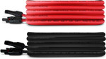 8 AWG Solar Panel Extension - 1 Pair 30 ft Black/Red