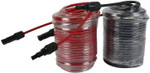 10 AWG Solar Wire Extension 90 Ft Black + 90 Ft Red with Staubli MC4 Connectors - Made in USA