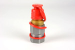 1/2" Female NPT Thread 1/2" Body Male Hydraulic Coupler ISO 16028 Flat Face Quick Connect